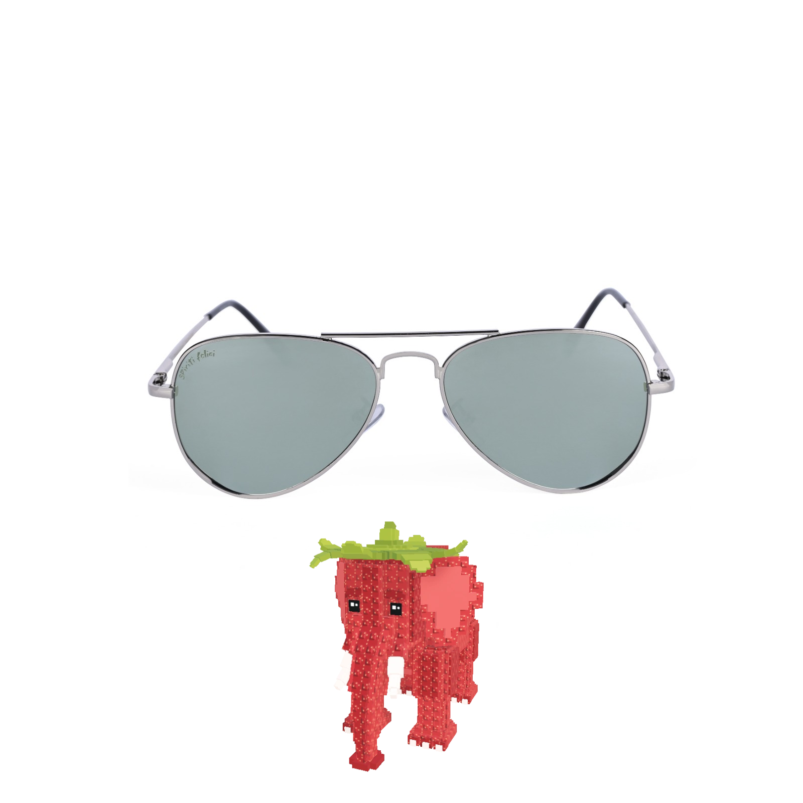 Strawberry Elephant | Silver
