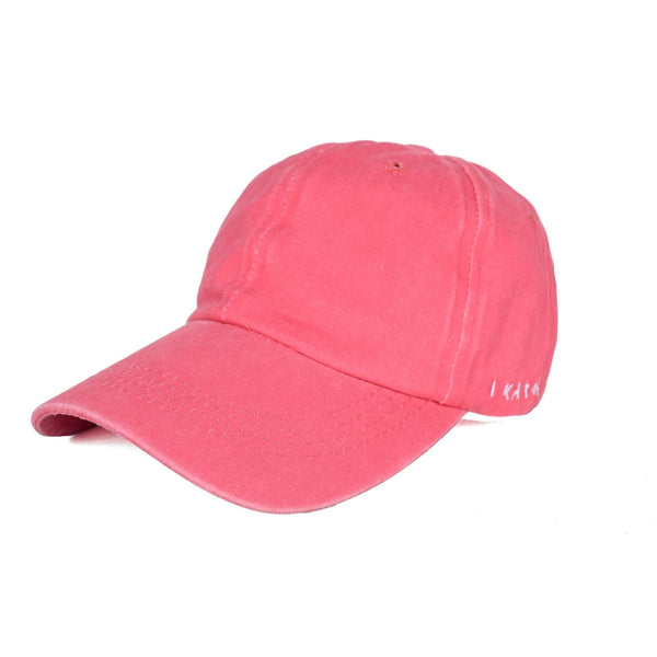 Light Red Classic Washed Cap